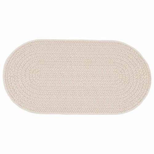 vidaXL Alfombra de Patio, Ideal para Interiores y Exteriores - Resistente al Sol, Decorar pasillos, tapete Ovalado y versátil