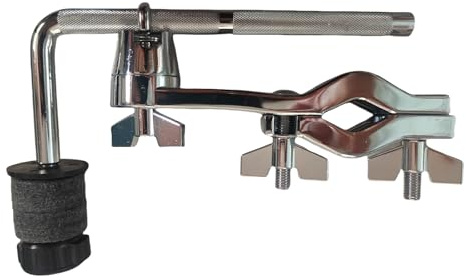 Cymbals - Soporte de pie para brazo con montaje de abrazadera, accesorio para batería