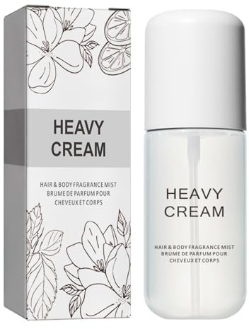 Gourmand Perfume For Women, Heavy Cream & Vanilla Body Mist, Long-Lasting Sweet Scent, Hair & Body Fragrance Spray, Comforting Creamy Perfume, (CREAM)