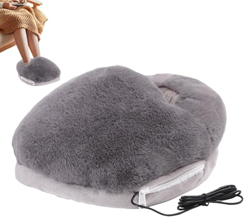 Calentadores De Pies Almohadilla Térmica Portátil Lavable | Calentador De Pies Eléctrico Con USB Y Duradero Para Adultos Mujeres Invierno Frío Casa Trabajo Oficina Viaje Sueño Cama