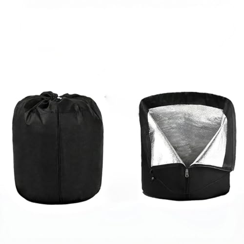 Zktfyshk Lot de 2 housses de sécurité flexibles pour plantes développées pour buissons de sol, récipients suspendus et variétés verticales offrant une isolation chaude de protection contre la glace et