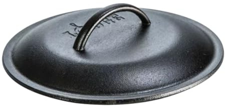 Lodge Pre-Seasoned Cast Iron Lid, Replacement Skillet Cover, 10.25 Inches