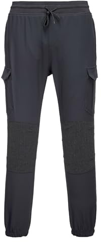 Portwest KX3 Flexi Trouser, Size : S, Colour : Metal Grey, T803MGRS