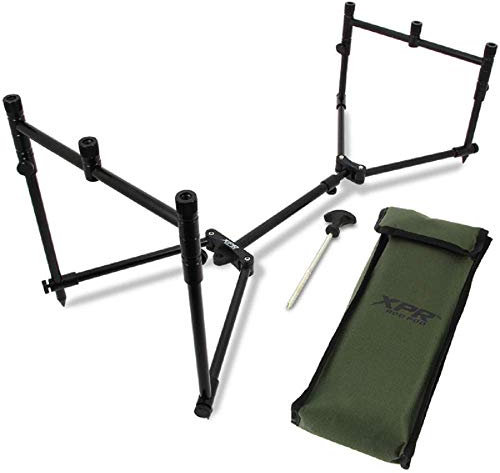 G8DS® Rod Pod XPR inkl. Tasche Bivy Peg Klein Kompakt Leicht Angeln Karpfen Rutenständer Ablage