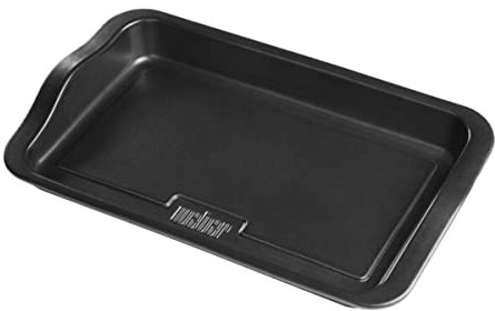 Weber Plancha en céramique (42 x 25cm), plancha en céramique antiadhésive pour Barbecue,résistante à la Chaleur, idéale pour Les accompagnements, Compatible Lave-Vaisselle - Noir (17885)