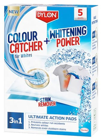 Colour Catcher Whitening Power + Stain Remover for Whites 3-in-1 Ultimate Action Pads - 5 Pads