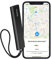 Invoxia Tracker GPS Pro senza scheda SIM con allarme antifurto in tempo reale e lunga autonomia - Per auto, moto, borse, bambini, anziani, oggetti di valore - Abbonamento accessibile richiesto.