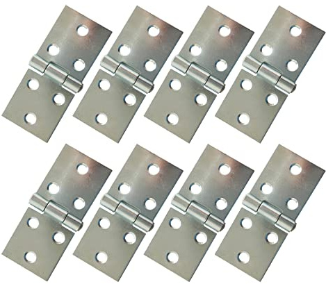 GEFONG Klapptisch Scharnier 270 Grad für Tisch Klappen Oder Frontklappen der Schranktür 91x38mm Packung mit 8 Stück