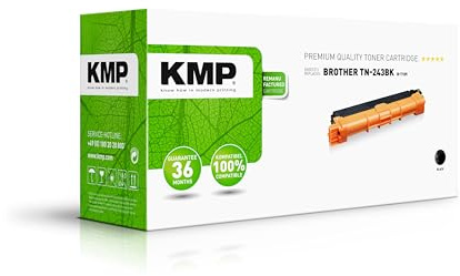 KMP Toner Cartridge for Brother TN243BK Black - B-T109 - for DCP-L3510CDW DCP-3517CDW DCP-L3550CDW, HL-L3210CW HL-L3230CDW HL-L3270CDW etc.