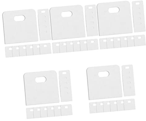BESPORTBLE 200piezas Parches para Reparación De y Rápida para Persiana Accesorios Adhesivos Transparentes para Ventanas y Cortinas