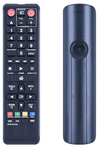 GOUYESHO AK59-00149A Ersatz Fernbedienung für Samsung für Blu-ray Disc Player, Passend für BD-E5200 BD-E5300 BD-E5500 BD-F5100 BD-F5500 BD-H5500 BD-H5900 BD-J4500 BD-J5500 BD-J5700 BD-J5900 BD-JM57C