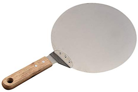 ZGPjubilant Pizza Peel,Pizza Paddle Pizza Paddle 10-inch Stainless Steel Quality Pizza Spatula for Oven Pizza Shovel Stainless Pizza Paddle (Silver)