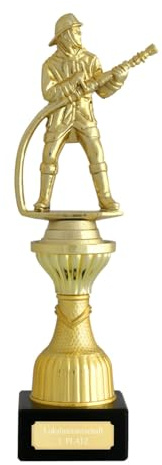 KDS Pokal Feuerwehr CERGY Gold mit Gravur