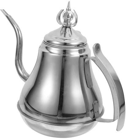BESTOYARD Vintage Aus Für Herd Teekessel Mit Griff Infuser Sieb Für Tee Wasserkocher Moderne Haushalt Schöne Tischdekoration Für Teestube Zubehör