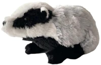 MZICXV Peluche di tasso realistico da 28 cm, morbido peluche di tasso europeo, adorabile regalo di peluche (Mellivora capensis)