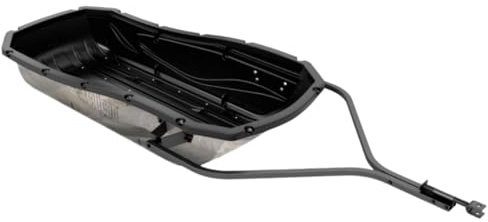 Pelican Trek Sport 68 - Utility Sled Comes with Set of Runners, Tow Hitch and Travel Cover - Carry Up to 500 lb - Granite/Black