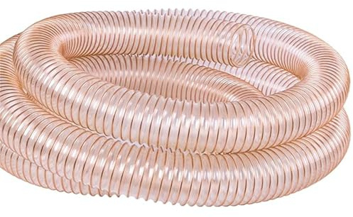 PU-Klarsicht-Flexschlauch, PU Flexibler Staubsaugerschlauch Transparentes PU-Rohr, Staubabsaugung(Wall thickness: 2mm,ID 55MM)