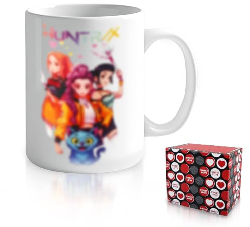 SilverChry Tazze Mug con Motivo Divertente, Tazza Mug Ceramica, Tazza Caffe,Include una Scatola Regalo di Alta Qualità con Motivo a Cuore,Perfetta per l'Ufficio,la Casa ed è un Ottimo Regalo (Coppa A)