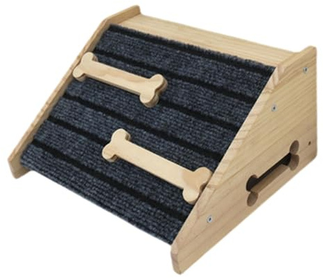 MFMEXUL Rampa/Escalera de Madera para Perros Pequeños Y Medianos.