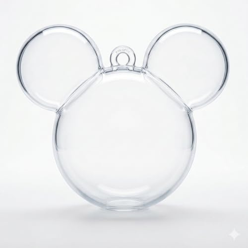 Ingrosso e Risparmio Bomboniera Nascita 10 Scatoline Plexiglass a Forma di Faccia Topolino o Minnie Idee Utili Evento Originali Economiche Personalizzabili Compleanno Battesimo Gadget