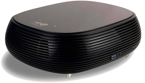 IN WIN Boîtier Mini ITX Prend en Charge Les installations Verticales et Horizontales, 200 W Gold Power CS-B1BLK-PS200W
