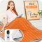 Mia&Coco Electric Heated Blanket Throw Flannel Sherpa Fast Heating 180x130cm, 10 Heat Levels & Up-to-9-Hours Auto-Off Timer & LED Display, for Home Office Use, Machine Washable, ETL Certified, Grey