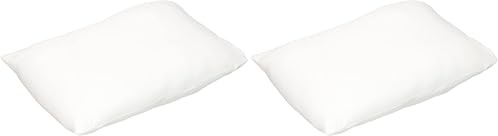 Träumeland T040411 Kissenbezug für Babykopfkissen Wolke,Weiß (Packung mit 2)