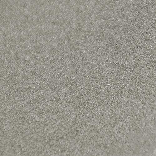 DecoMeister Vinilo Adhesivo para Muebles Efecto Terciopelo 45x50 cm - Papel Decorativo para Renovación de Mesas Armarios y Forrar Interiores - Rollo Opaco Grueso - Gris