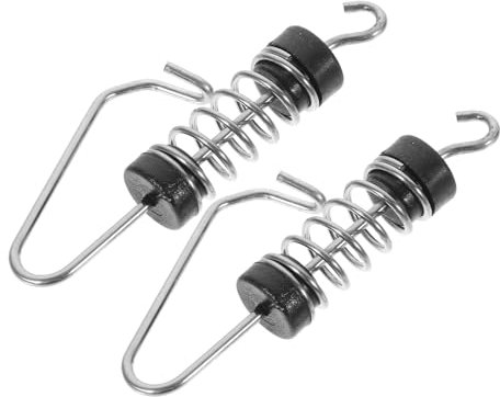 POPETPOP Flagpole Clips Metal Reusable for Boat Flag Windproof Fishing Flag Holder Stand Accessories