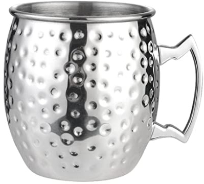 Cubo de hielo Cubo de champán Cubo de cerveza Cuenco de champán Cubo de hielo de acero inoxidable Martillado Chapado en cobre, Jarra de cerveza, Taza de café, Cubo de hielo de bar Tina de hielo Cubo