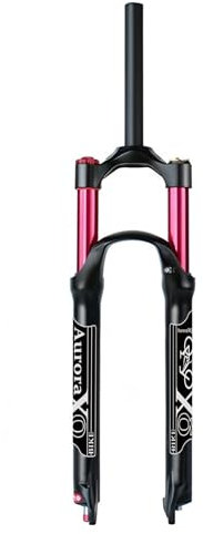 LYYCX AuroraXQ Mountain Bike 26/27.5/29 Pollici Forcella Anteriore Ammortizzata Sospensione Aria della Bici MTB, 1 1/8 Tubo Dritto Bloccaggio Manuale/remoto con Regolazione del Rimbalzo per MTB/AM/X