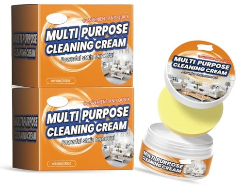 futiu Pâtes nettoyantes multi-surfaces – Détachant résistant pour surfaces de cuisine, salle de bains et maison(3pcs)