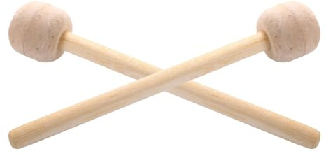 Maillets De Batterie – Baguettes De Percussion En Bois De 32 Cm, Maillets De Timbales Professionnels, Batteurs Glockenspiel À Performance Fluide, Baguettes De Fanfare De Qualité Supérieure Pour Les Sp