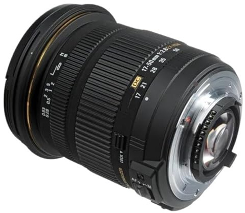 Obiettivo zoom standard 17-50mm F/2.8 EX DC OS HSM FLD ad ampia apertura, compatibile con Canon, compatibile con Nikon(Nikon)