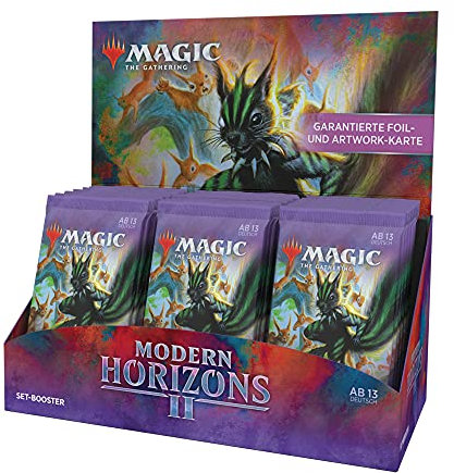 Magic the Gathering Modern Horizons 2, Set Display, 30 Booster (Deutsche Version), Set Booster