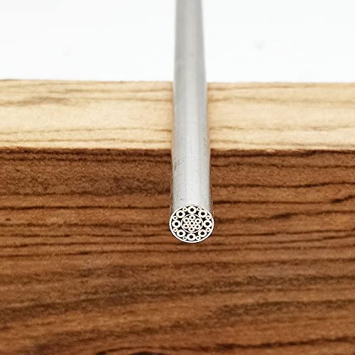 qinggw Pasador de Mosaico Remaches Mango de Cuchillo Pasador Tornillo Longitud 9 cm Diámetro 6 mm, 1 Pieza