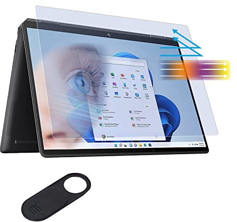 Anti-Blue Light Glare Screen Protector for HP OmniBook 5 16/ OmniBook 7 16/Envy 16/Pavilion 16/Spectre x360 16/ZBook 16/ZBook 16 G11-G9/HP EliteBook 860 865 665 660 460 465 (G11-G9)16 inch Laptop