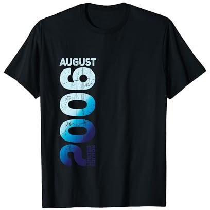 Août 2006 Édition limitée Année 2006 Rétro 2006 Vintage T-Shirt