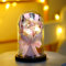 GEMMAHW Eternal Rose Sparkly Artifical Flower Gift for Women, Preserved Roses Lamp Light Up Rose Gift, Forever Glass Dome Gifts For Mom Her Christmas Birthday Anniversary