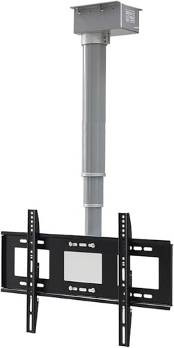 Meuble TV motorisé réglable avec télécommande pour TV grand écran 26 70