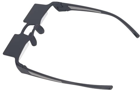 VBESTLIFE Occhiali Pigri, Occhiali Orizzontali Ad Alta Definizione Prisma Periscopio Occhiali da Sdraio, Occhiali da 90 Gradi, Rilassatore del Collo per Leggere e Guardare la TV a Letto