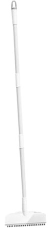 SKISUNO Floor Scrubbing Brush Long Handle for Bathroom and Hardwood Floors Multifunction Cleaning Brush Squeegee