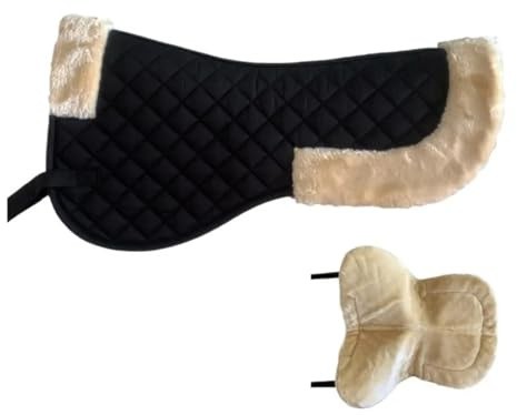 YShiuoL Sattelunterlage Pferd Sattel Pad Harness Reitsport Balance Pad Sattel Kissen Sattel Hilfs Kissen Stoßdämpfung Dick