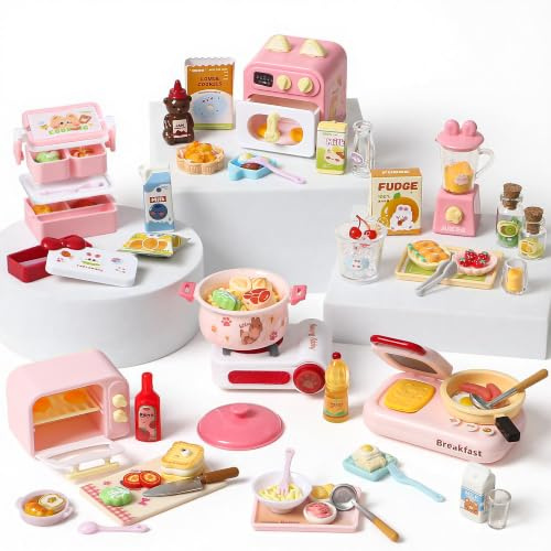 Mini Cuisine Enfant 100+ Pièces dès 3 Ans - Dinette Jeu de Rôle
