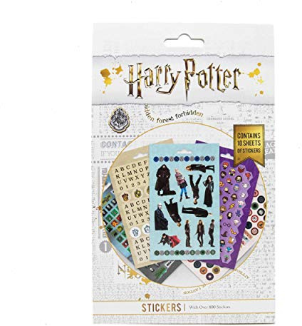 Wizarding World Harry Potter 800 Piece Vinyl Sticker Set PS7401
