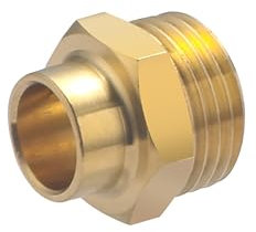 Raccord Laiton à Souder Ø12 - à Visser Mâle 15x21 NOYON & THIEBAULT