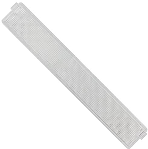 SPARES2GO Lamp Diffuser Light Bulb Cover for Zanussi Cooker Hood (372mm x 58mm)