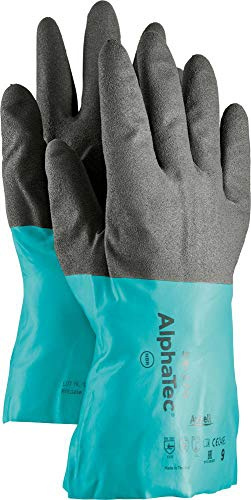 Ansell Handsch.AlphaTec 58-270 Gr. 7 schwarz/grau