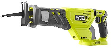 RYOBI 18 V ONE+ - Sierra de vaivén inalámbrica sin escobillas P518 (herramienta desnuda) (embalaje sin venta, empaquetado a granel)