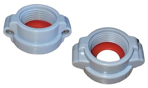Bestway Lay-Z-Spa AirJet Acopladores - Conectores de acoplador de repuesto duraderos y fáciles de ajustar para jacuzzis Lay-Z-Spa (acopladores B y C)